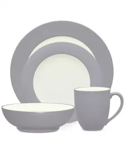 Набор столовых приборов Colorwave, набор из 4 предметов Noritake, slate