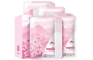 Dr．Plant Увлажняющая маска для лица Peach Blossom Radiance с эффектом сияния, восстановление и увлажнение, 26 мл