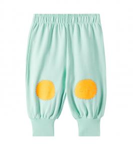 Спортивные брюки из хлопкового джерси Baby Sun Tales Tinycottons, Washed Emerald