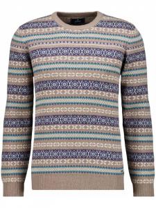 Свитер с V-образным вырезом бежевого цвета Ragman