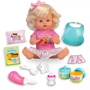 Детская кукла Nenuco My First Porridge doll, розовый