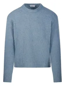 Свитер с круглым вырезом Diana Studio, синий