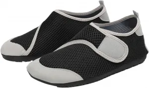 Водные тапочки для женщин и мужчин с широкой носочной частью, для плавания, быстросохнущие, носки для воды для взрослых, противоскользящие, для пляжа, бассейна, рыбалки, парусного спорта, каякинга и йоги Generic, черный