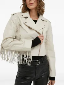 Куртка с молнией и бахромой Day Birger Et Mikkelsen, нейтральный