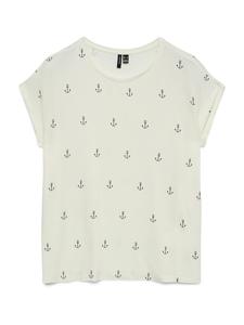VERO MODA Футболка в белом цвете