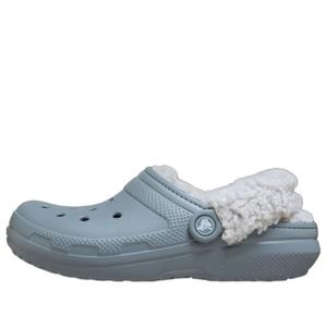 Классические сабо Crocs с флисовой подкладкой, цвет «Бетон»