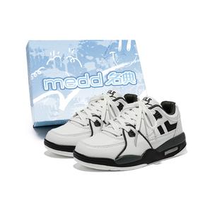 Medd Бесподошвенные низкие скейтерские кроссовки с амортизацией для увеличения роста унисекс White Army Green Box, цвет White Army Green Box