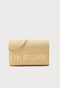 Стильная повседневная сумка через плечо Love Moschino, Butter