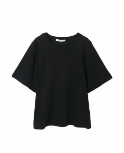 Хлопковый трикотажный пуловер Plain People, цвет Black