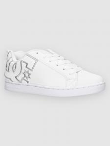 Кроссовки DC Court Graffik Sneakers, white/m silver