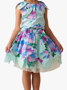 Детская юбка с цветочным принтом Angel & Rocket