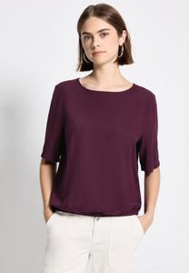 Блуза Street One Studio MIT ELASTIKSAUM, Rot/Bordeaux