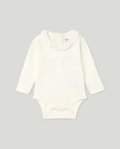 Боди с длинными рукавами Baby El Corte Inglés, цвет Blanco roto