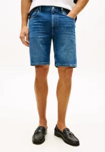 Выцветшие джинсовые шорты прямого кроя denton Tommy Hilfiger, Blue