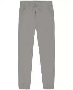 Униформа для старших мальчиков Evan зауженные джоггеры с усиленными коленями на растягивающейся ткани Nautica, серый