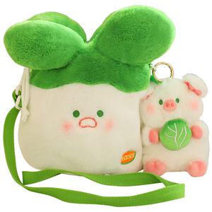 Barbne Белая капустная свинка плюшевая кукла 16см 25см 35см высота