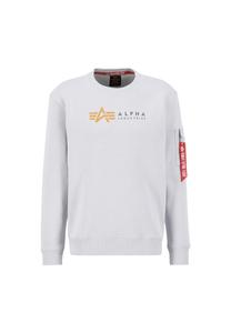 Толстовка Alpha Industries LABEL, Pastel Grey/Light Grey