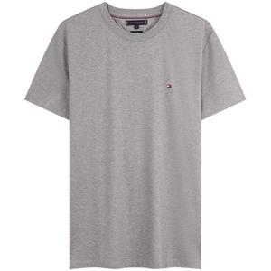 Футболка с вышитым логотипом Tommy Hilfiger, серый