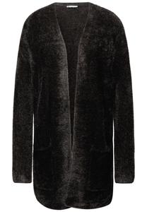 Вязаный кардиган STREET ONE, темно-коричневый