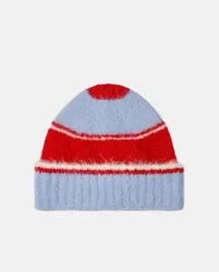 Шапка в полоску SAJEANNE Samsoe Samsoe, красный