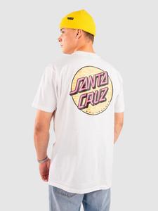 Футболка Santa Cruz Wagon Dot Chest T-Shirt, white