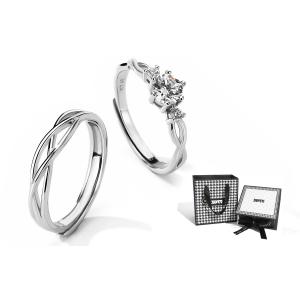 Кольцо Unisex XXOFF, серебристо-белый