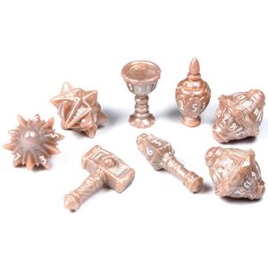 Аксессуары PolyHero Dice Cleric Polyhedral Set: Radiant Rose (8)