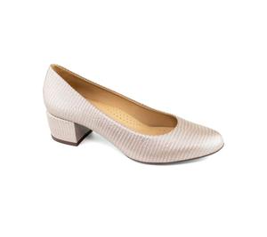 Женские туфли-лодочки Broad St 20 из натуральной кожи Marc Joseph New York, Champagne lizard