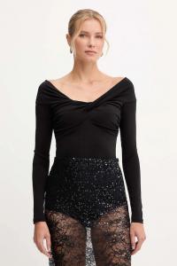 Блуза Patrizia Pepe, черный