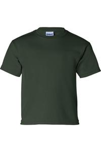 Футболка Gildan Ultra Cotton Youth, цвет forest green