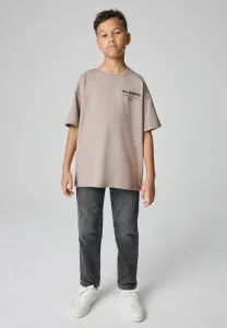 Футболка прямого кроя с принтом Smallsaints, Light Brown