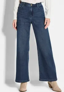 Mit extra weitem wide leg Goldner, Dark Blue