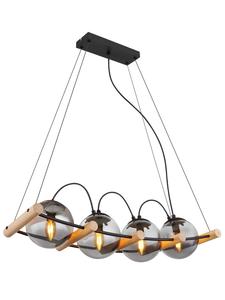 Подвесной светильник LEONA черного цвета Globo lighting