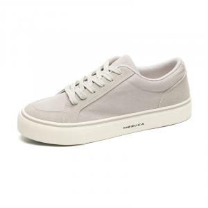 MESUCA Серые мужские низкие скейтерские кроссовки с противоскользящей подошвой, устойчивые к истиранию, дышащие, увеличивающие рост, цвет Gray