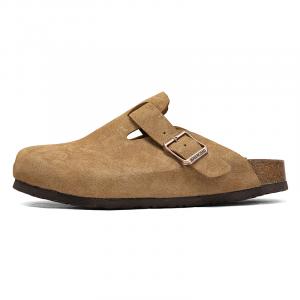 Colorful Creations Кроссовки на пробковой подошве с бесшумной строчкой, устойчивые к скольжению и запаху, с закрытым носком, унисекс, верблюжий цвет, цвет Camel