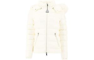 Пуховик женский белый Moncler