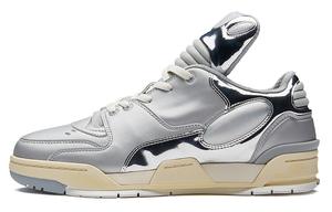 1980 Винтажные баскетбольные кроссовки унисекс с низким верхом Liquid Silver Eqlz Equalizer