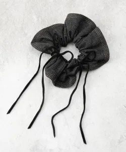 Резинка для волос из джинсовой ленты Opaque.Clip, цвет Black (019)