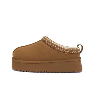 MASOOMAKE Тёплые короткие зимние ботинки для женщин "Опавшая листва" коричневые, цвет Fallen Leaves Brown