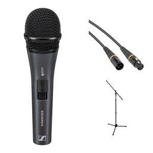 Ручной микрофон Sennheiser e 825-S Dynamic Vocal Microphone with Stand and Cable