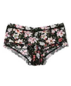 Женские кружевные шорты с фирменным принтом Hanky Panky, белый