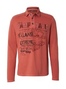 Рубашка CAMP DAVID, светло-красный/темно-красный