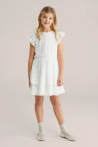 Повседневное платье We Fashion, Off-White