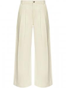 Брюки Theory со складками, белый