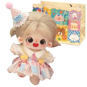 Мягкая игрушка кукла мультяшная милая хлопковая 20 см Small bubble