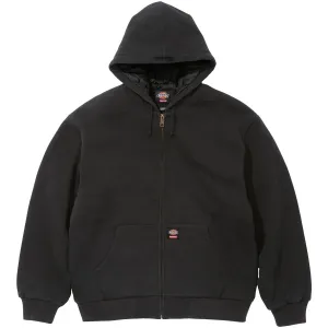Утепленная худи с капюшоном и молнией Dickies Supreme, черный