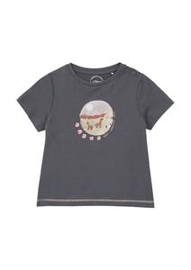 Рубашка s.Oliver, серый/серо-коричневый/темно-серый