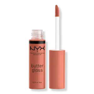 Нелипкий блеск для губ Butter Gloss NYX Professional Makeup, Sugar High (peachy light nude)