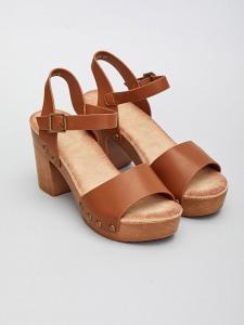 Сандалии на плоской подошве Belucci Sandaletten, светло-коричневый