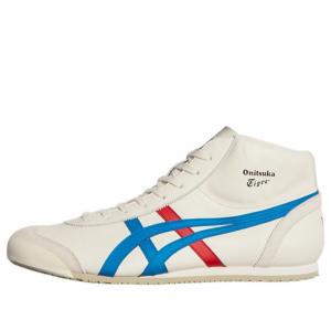Кроссовки Onitsuka Tiger Mexico Mid Runner 'Cream Directoire Blue Red'